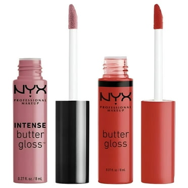 NYX Professional Makeup 2 Piece 2 Me, Luv Me. Butter Gloss Set VDBGD01