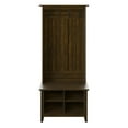 thumbnail image 4 of Twin Star Home Modern Farmhouse Hall Tree with Storage Bench, 4 of 5
