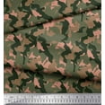 thumbnail image 3 of Soimoi Tissu Satin Modal Camouflage Bicolore Imprimé 1 Yard 42 Pouces de Large, 3 of 3