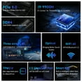 thumbnail image 3 of Mini PC i9, Kinupute Desktop Computer Core i9-9880H, TPM2.0, Windows 11 Pro, 32G DDR4, 1T PCIE3.0 NVME SSD, DP/HDMI/USB-C Port, 4K@60Hz, 2x2.5G RJ45 LAN, WiFi 6E/BT5.3, Support 4G Module, HTPC, 3 of 25