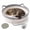 Gray with cushion, variant on Handwoven Cat Basket Bed with Hanging Ball,Breathable & Foldable Scratchable Hammock with Cat Ear Design,Cotton Rope Nest for Cats & Kittens