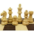 thumbnail image 2 of 4 QUEENS BLACK Supreme Knight 3 3/4" King Staunton Wood Chess Men Set -NO BOARD, 2 of 5
