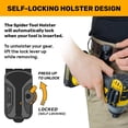 thumbnail image 4 of Funda para herramientas Spider, kit doble de herramientas con BitGrippers y clip para cinturón, 4 of 9
