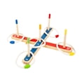 thumbnail image 3 of Juego de lanzamiento de aros para niños, juego interactivo familiar con casquillo de madera para lanzar, juego de interior y exterior, juego de, 3 of 9