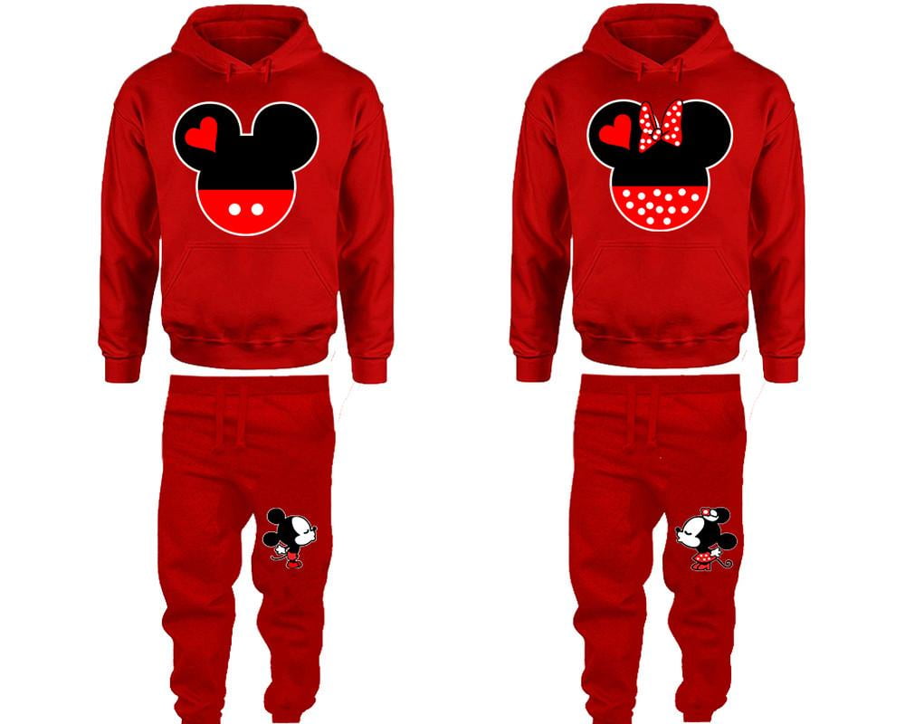 mickey and minnie couple hoodies