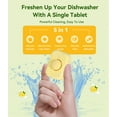 thumbnail image 2 of BIMZUC Dishwasher Cleaning Tablets, 24 Tablets, Powerful Cleaning and Deodorizing, Lemon Scent, 2 of 7