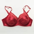 thumbnail image 4 of Ruiboury Comfort And Style Combined Silicone Breast Form Pocket Bra For Mastectomy Red 36/80D, 4 of 6