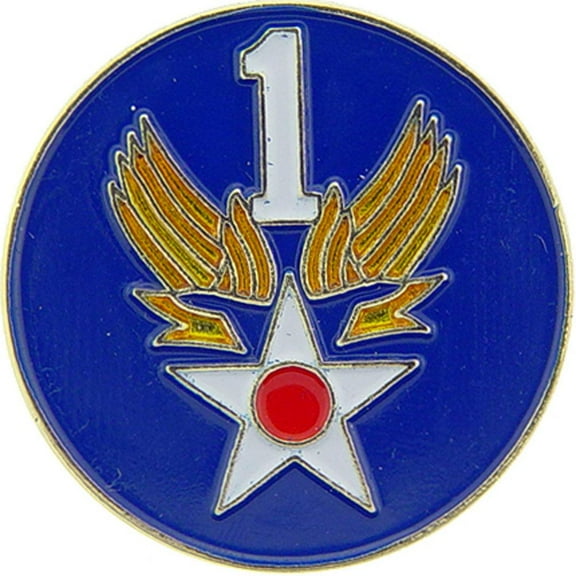 Eagle Emblems P14686 Pin - USAF, 1st - 1 in.