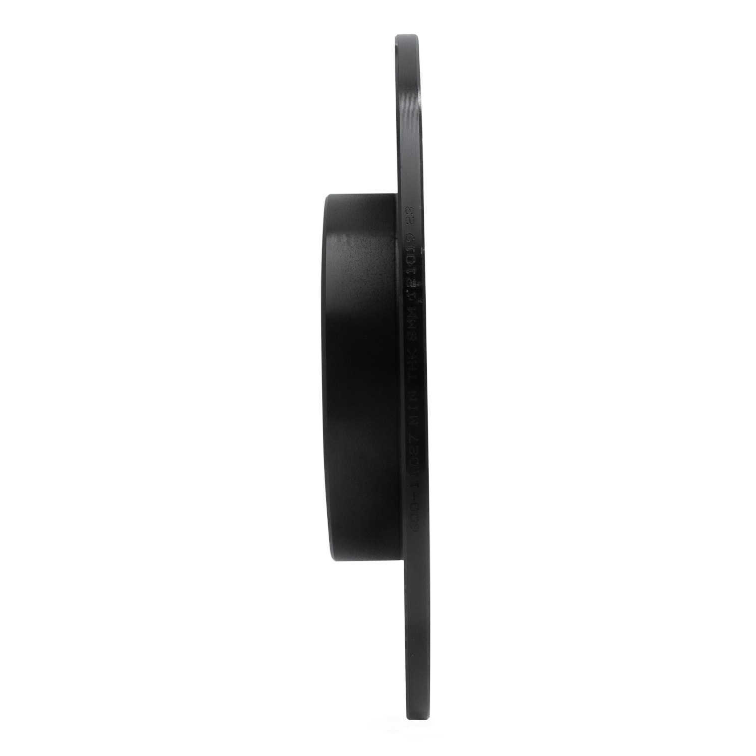 Dynamic Friction Company 633-11027L DFC Brake Rotor - Drilled And Slotted - Black