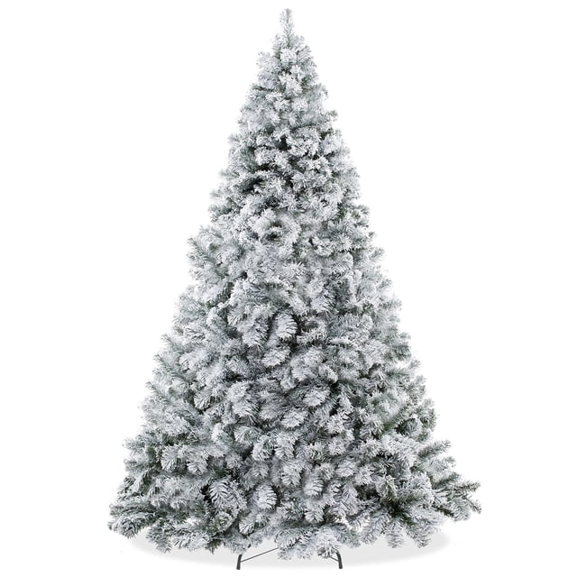 Árbol de Navidad Casafield Realista 2.3 m con Revestimiento de Nieve
