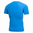 thumbnail image 2 of Men's Compression T-shirt Round collar Quick-drying Elastic Top, 2 of 2