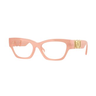 Versace Mod. 3337F 5403 Beige Authentic New Eyeglasses Eyeglasses Versace VE 3337 F Asian fit 5403 Opal Beige  main image 2