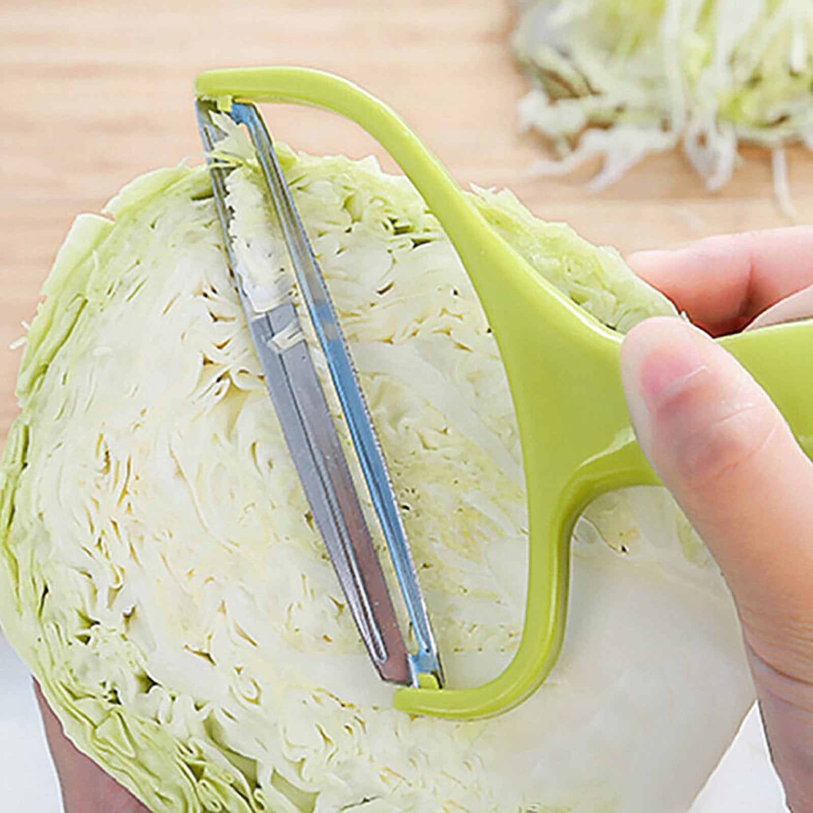 Cabbage Shredder Slicer, Vegetable Potato and Fruit Peeler, Cabbage Cutting  Machine Shredded, Shredded Cabbage Coleslaw, Salad Making, Kitchen Gadget  H8F8 