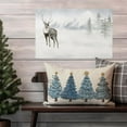 thumbnail image 6 of Christmas Throw Pillow Cover 12x20 Inch Light Blue Christmas Tree Decorations Outdoor Winter Holiday Xmas Decorative Lumbar Throw Pillow Case for Home Sofa Couch Bedroom Living Room Decor, 6 of 6