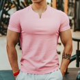 thumbnail image 3 of Camisetas para hombre, camiseta de secado rápido para hombre, camiseta lisa sin logotipo, camiseta lisa para gimnasio, cuello en V, ropa de verano barata y de alta calidad S, 3 of 5