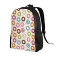 thumbnail image 2 of Fotbe Colorful Donuts Mochila de Viaje para Laptop, Mochila Ejecutiva Delgada y Resistente 15.6", 2 of 8