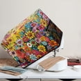 thumbnail image 4 of Floral Print Sewing Machine Cover, Protective Storage Bag With Waterproof and Scratch-Resistant Coating, for Home Craft Room, C, 4 of 6
