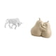 thumbnail image 5 of Estatua de toro,Estatua de toro,figura decorativa para escritorio,Arte decorativo coleccionable para el hogar y la oficina,sujetalibros decorativos,Sujetalibros decorativos para oficina y, 5 of 8
