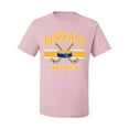 thumbnail image 2 of Wild Bobby City of Buffalo Hockey Fantasy Fan Sports Men's T-Shirt, Light Pink, Medium, 2 of 5