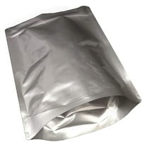 7 Mil Zip Lock Mylar Bags Stand Up Gusseted Pouch in Multiple Sizes (50, 1 GALLON 10 x 14 inch)