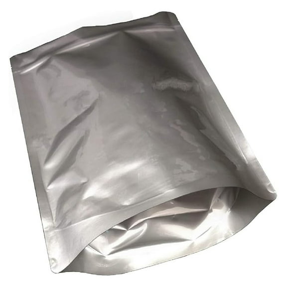 7 Mil Zip Lock Mylar Bags Stand Up Gusseted Pouch in Multiple Sizes (50, 1 GALLON 10 x 14 inch)