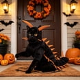 thumbnail image 4 of Halloween Cat Costume Centipede Pet Outfit Funny Adjustable Dress-Up Cloak for Cats Small Dogs Party Photos and Holiday Events, 4 of 7