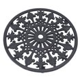 thumbnail image 1 of Hot Dish Plate Trivet, Vintage Round Cast Iron Trivet Heat Resistant  for Kitchen Dining Countertop, 1 of 7