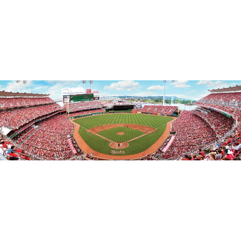 MLB Cincinnati Reds Panoramic Baseball Stadium Puzzle | Best Price and  Reviews | Zulily
