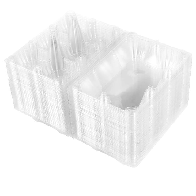 36Pcs Egg Cartons Clear Plastic Egg Holder Storage Container Egg Tray for Family Pasture,Refrigerato