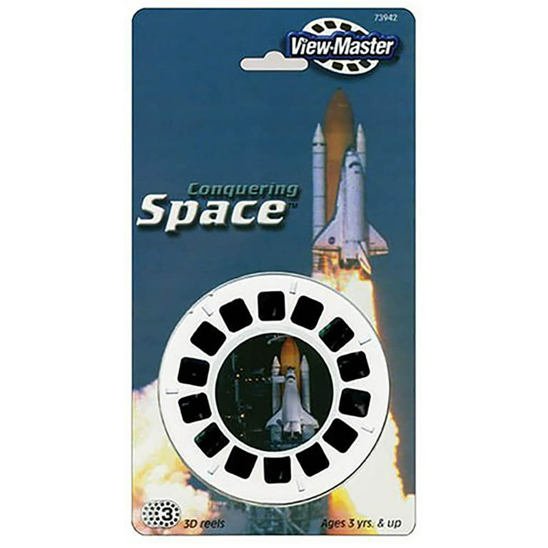 ViewMaster CONQUERING SPACE Classic View-Master 3 Reels