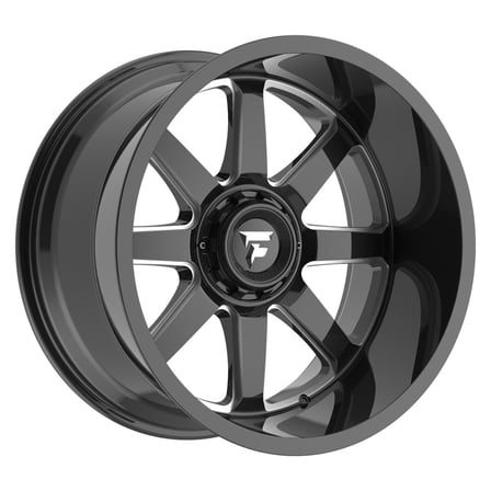 18x9 Fittipaldi Offroad FA16BM Black Wheel 8x6.5 (12mm)