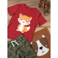 thumbnail image 3 of Cute Shiba Inu T-Shirt Toddler -Image by Shutterstock,  5 Toddler, 3 of 4