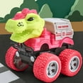 thumbnail image 6 of bxhwj Dinosaur Push and Go Toy Car, Educational Construction Vehicle for Toddlers, Boys Birthday Gift Age 2-5, Fine Motor Skills Development with Realistic Wheels, 6 of 6