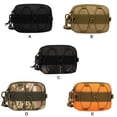 thumbnail image 3 of Soidarity Bolsa pequeña Accesorios de Bolsa de hombro resistente al desgaste Suministros de camping Equipos al aire libre Kit de herramientas Escalada Naranja Soidarity OD024220-05, 3 of 6
