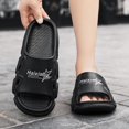 thumbnail image 3 of Men's Shower Slippers Bathroom Sandals Non Slip Pillowcases Beach Sandals Easy To Clean, 3 of 5