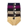thumbnail image 1 of Paquete de Pantaletas Adda Lingerie Modelo Cariño, Estilo corte clásico, Colores surtidos, 1 of 4