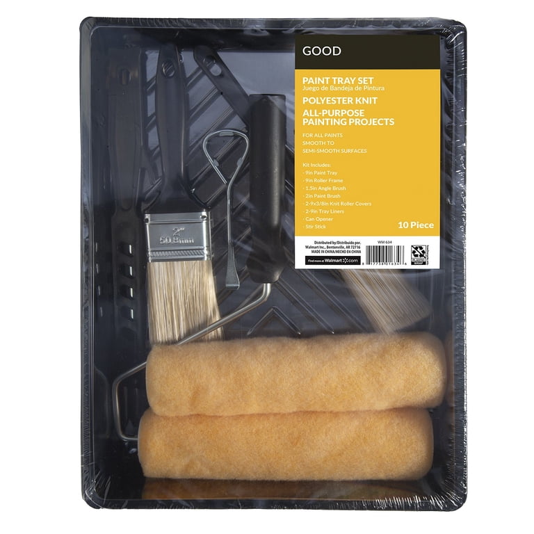 Good 10-Piece Paint Tray Kit photo 1