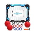 thumbnail image 1 of EagleStone Basketball Hoop Indoor for Kids, Over The Door Mini Basketball Hoops Wall Mounted Basketball Game Outdoor Toys with 4 Balls Gifts for Age 3, 1 of 5