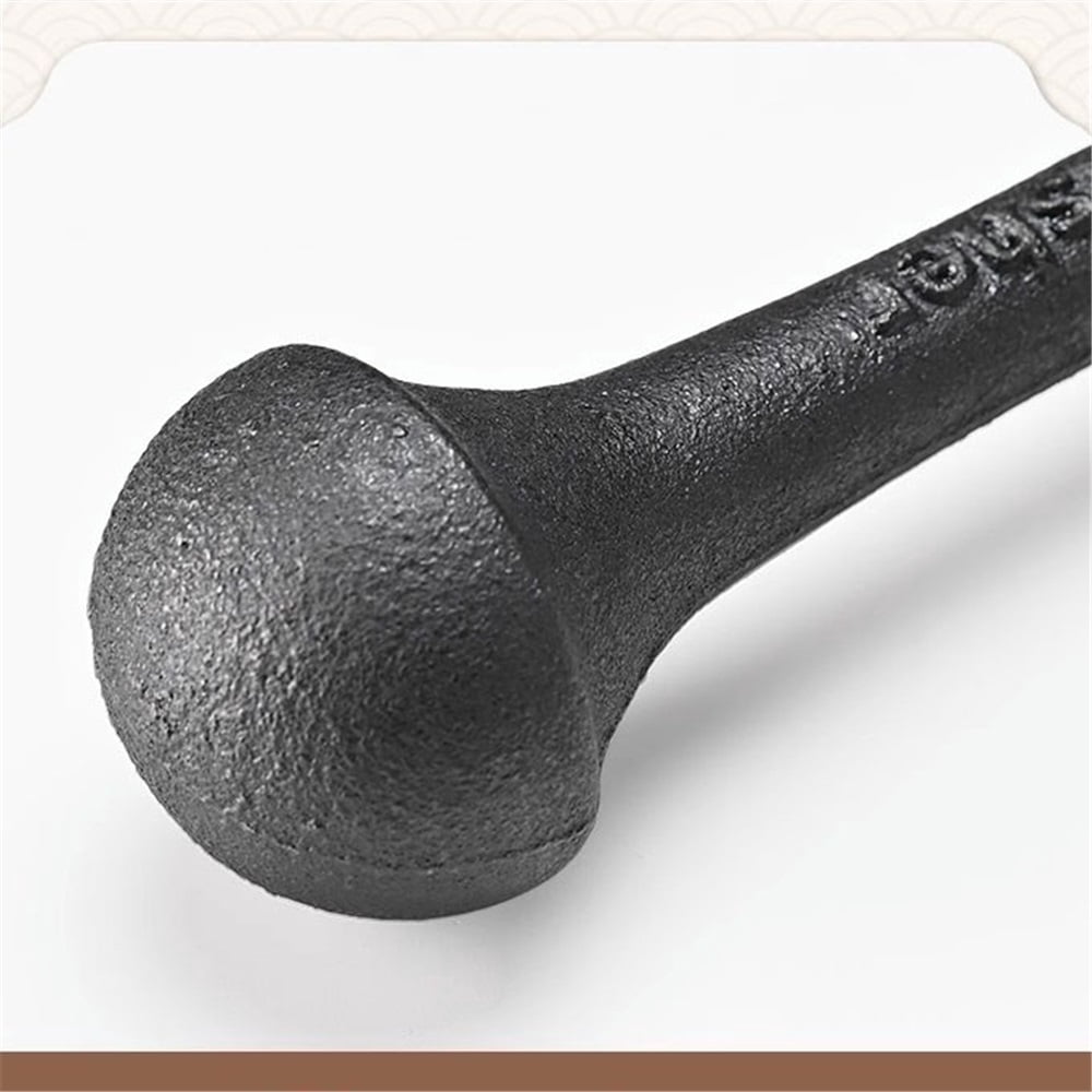 Manual Pound Pill Jar Spice Pounder Garlic Press Household Cast Iron Stirring Herb Grinder