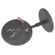 thumbnail image 4 of Lindo soporte para teléfono móvil plegable soporte de escritorio para teléfono móvil para transmisión en vivo gris, 4 of 5