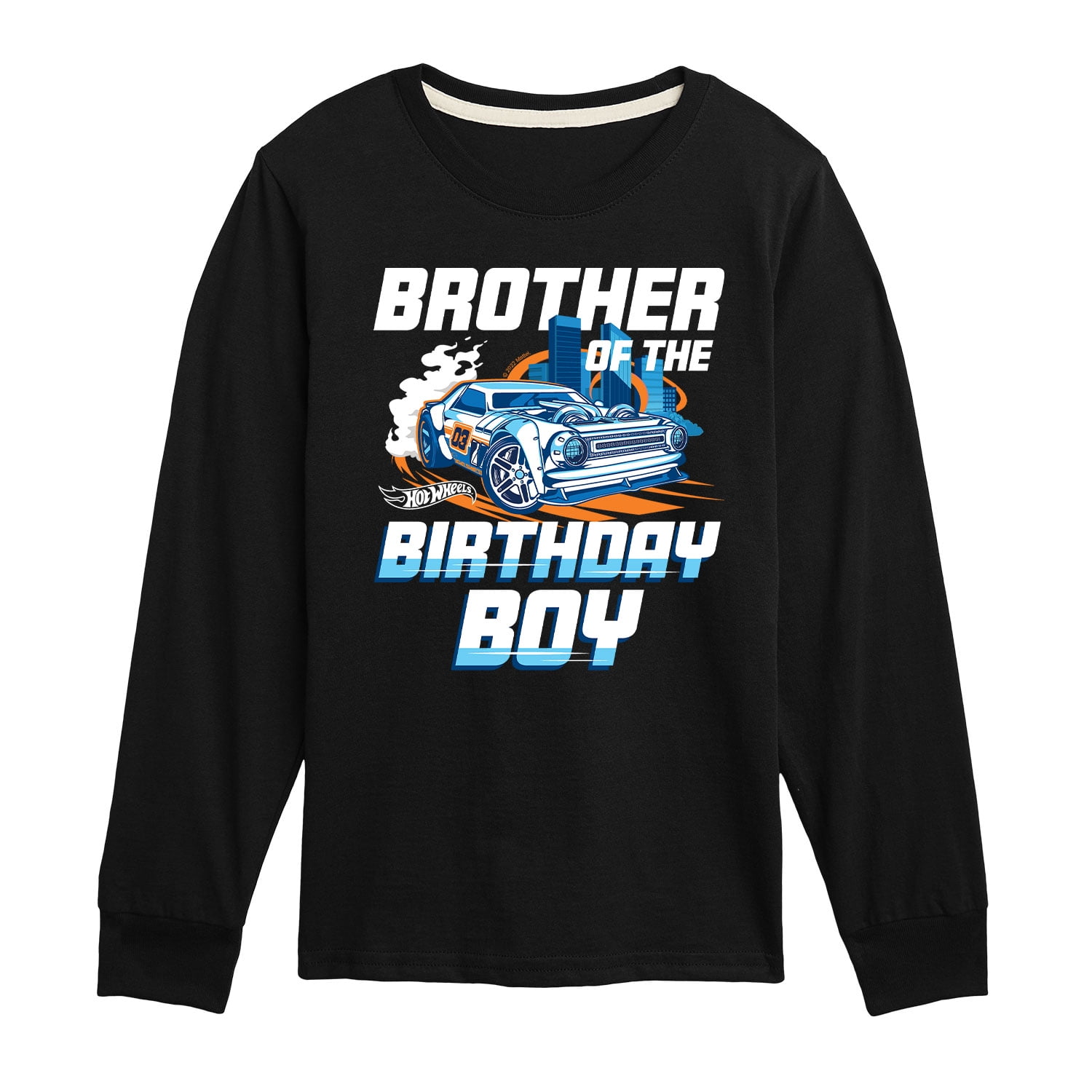 Hot Wheels Brother Of Birthday Boy Toddler And Youth Long Sleeve