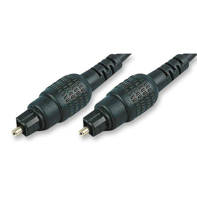 PRO SIGNAL - Câble Audio Optique TOSLink avec Câble de 4 Mm, Noir de 1 M