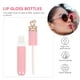 thumbnail image 3 of 4 botellas de brillo labial en forma de corazón, vacías, para maquillaje., 3 of 8