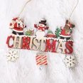 thumbnail image 5 of Letrero de madera con letras colgantes para Navidad, colgante de gnomo, Papá Noel, decoración de Feliz Navidad para el hogar, regalos de fiesta de Año Nuevo 2025, 5 of 5