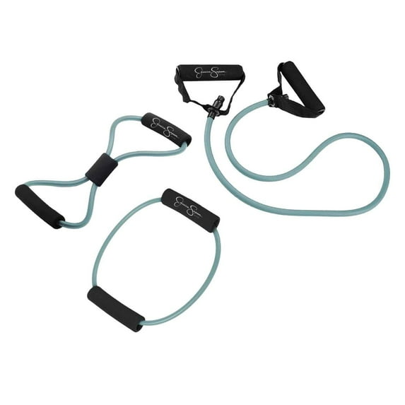 Jessica Simpson 3 Piece Resistance Toning Set, Porcelain