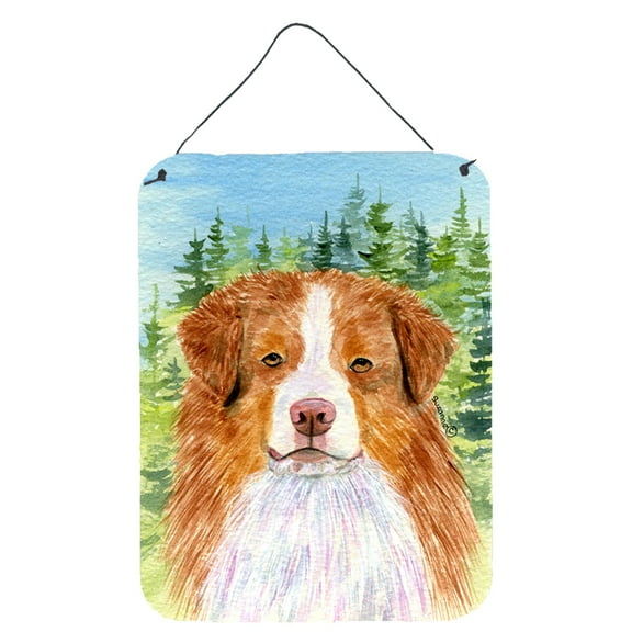 Caroline's Treasures SS8317DS1216 Australian Shepherd Wall or Door Hanging Prints, 12x16, multicolor