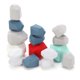 thumbnail image 4 of Piedras De Equilibrio Apilables De Madera, Rocas Apilables De Madera, Aprendizaje Preescolar Interactivo Para Regalos De Cumpleaños Cergrey 16 piezas, 4 of 8
