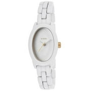 NIXON Women's A1651035 White Steel Bracelet With White Analog Dial Watch NWT