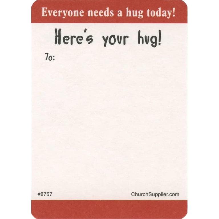 Hugs, Hugs, Hugs and Blessed Pocket Cards Pack of 25 - Walmart.com