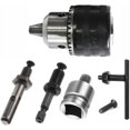 thumbnail image 1 of Portabrocas 1.5-13Mm 1/2-20 UNF con SDS más adaptador y portabrocas con llave para taladrar taladro eléctrico conversión, 1 of 5